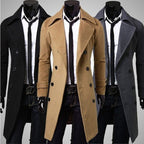 Stylish Men's Trench Coat for All Seasons