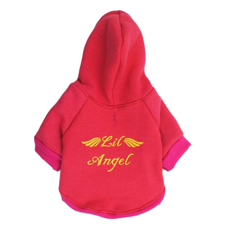 Hooded Fleece Jacket for Small Dogs