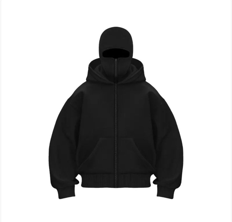 Fleece-Lined Double Hood Sweater