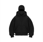 Fleece-Lined Double Hood Sweater