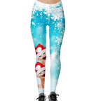 Snowflake Leggings and Christmas Yoga Pants