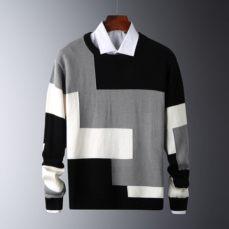 Grey and Black Sweater
