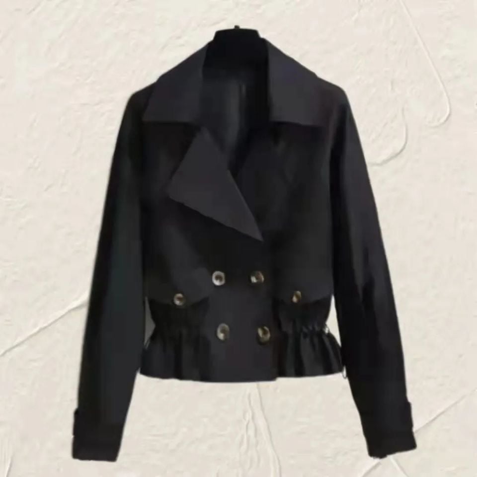 Korean-Style Women's Versatile Loose Short Coat