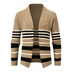 Men's Knit Cardigan Fashion Outer Sweater Jacket