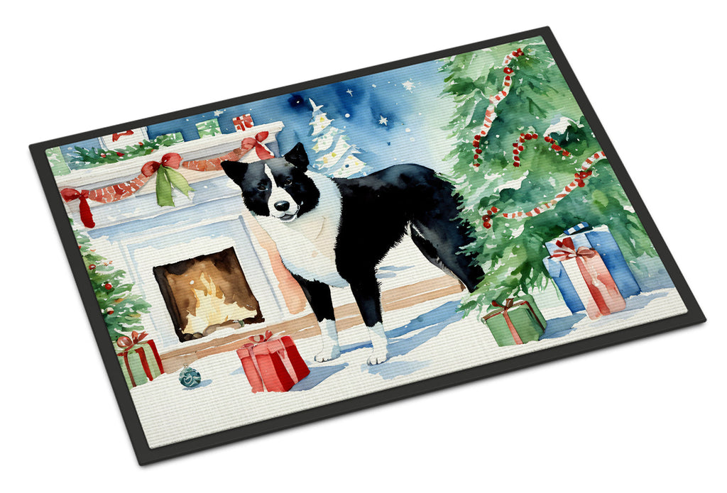 Karelian Bear Dog Cozy Christmas Doormat