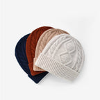 Twist Wool Hat for Women | Embroidered Cap