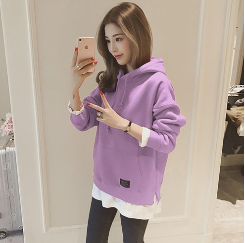 Hooded Cotton Lightweight Fashion Sweater