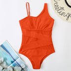 2022 New Women's Mesh One-Piece Swimsuit with Straps