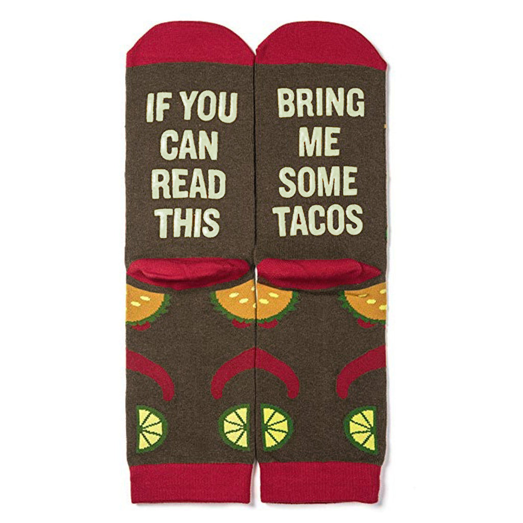 Valentine's Day & Christmas Letter Socks - "IF YOU Can Read This"
