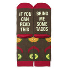 Valentine's Day & Christmas Letter Socks - "IF YOU Can Read This"