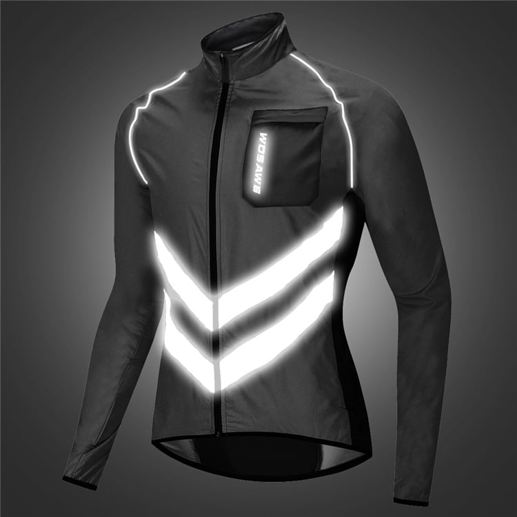 Reflective Jacket for Cycling and Fishing Activities