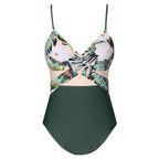 High-Waisted Triangle Bikini Swimsuit for Women