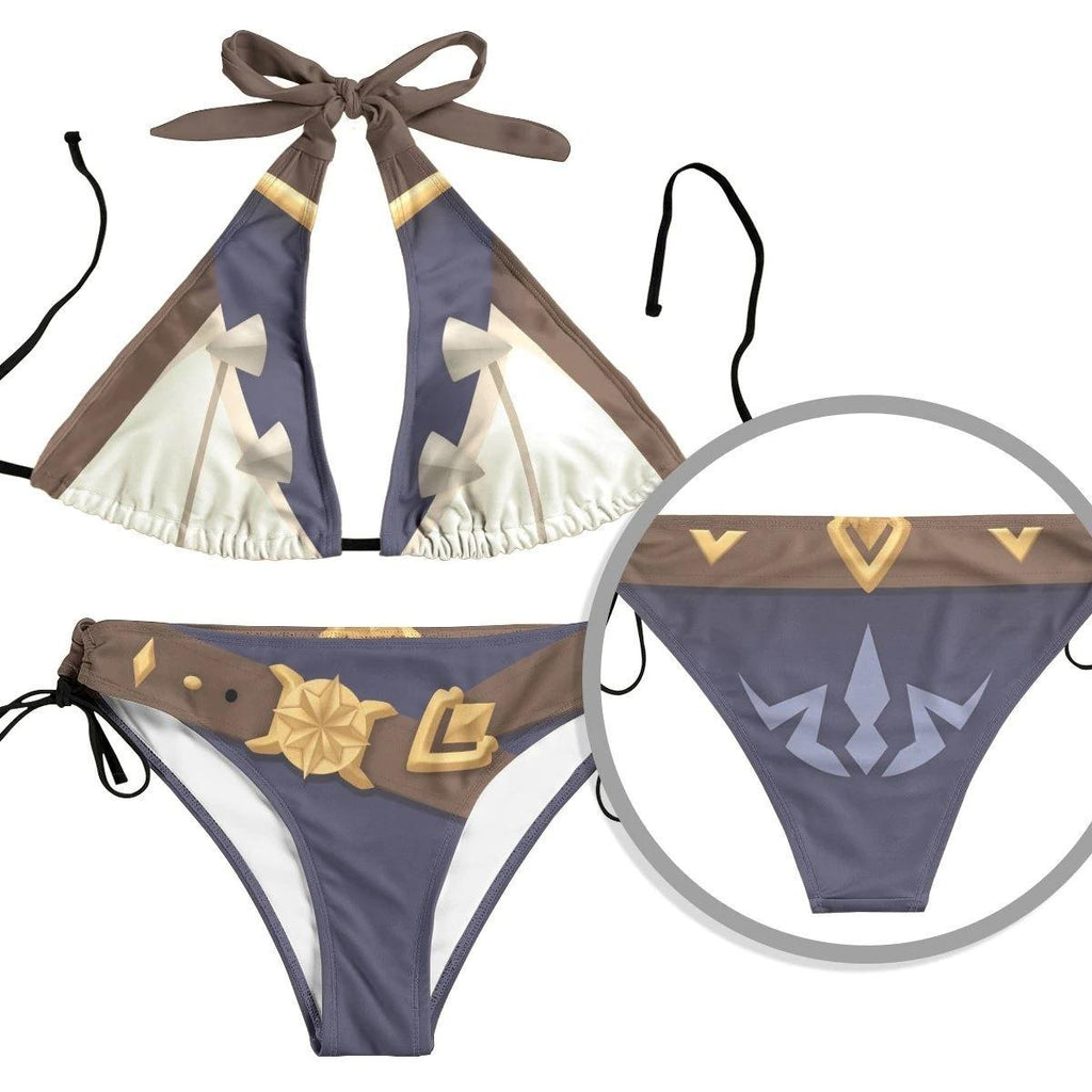 2022 Summer Genshin Impact 3D Print Bikini Set