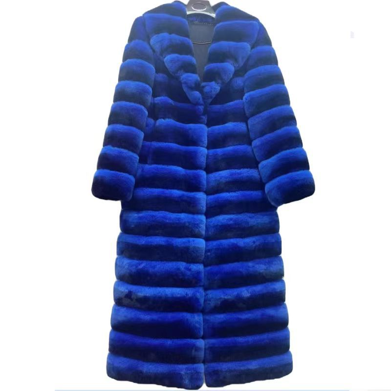 Standing Collar Fur Jacket