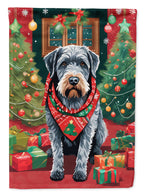 German Wirehaired Pointer Christmas Garden Flag