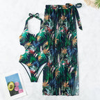 2023 New European Sexy Three-Piece Bikini Set