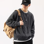 Men's Loose Round Neck Sweater