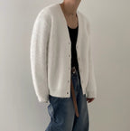 Men's Knitted Cardigan Sweater Coat for Autumn & Winter