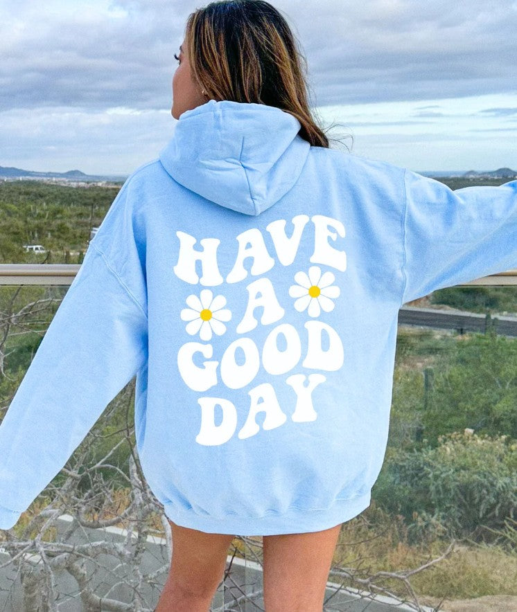 Flower Print Casual Hoodie for Men and Women | Streetwear
