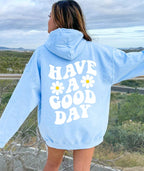 Flower Print Casual Hoodie for Men and Women | Streetwear