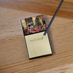 Keeshond Cozy Christmas Sticky Note Holder