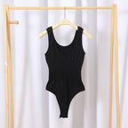 Women's Tummy Control Fitted Pants and U-Back Tank Top