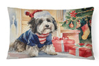 Havanese Cozy Christmas Throw Pillow