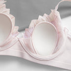 Lace Lingerie for Comfort with Soft Rims and Ultra-thin Bras