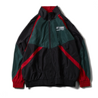 Men's Patchwork Windbreaker Baseball Jacket (Large Size)