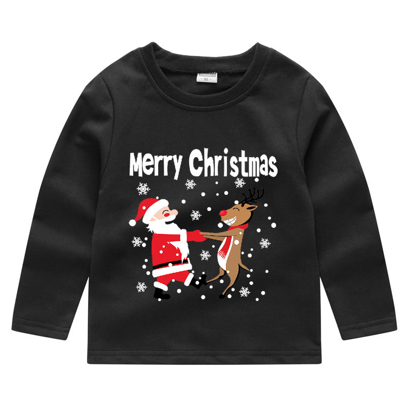 Children's Fashion Sweater and Bottoming Shirt