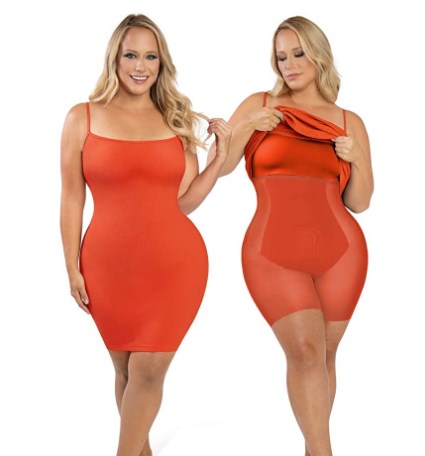 Shaping Bodysuit Dress for Curves and Support