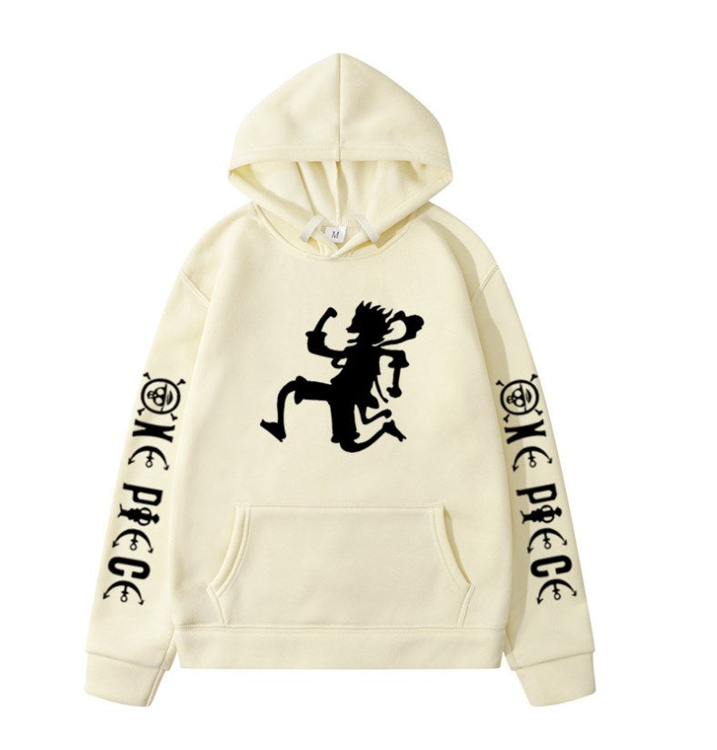 One Piece Nika Luffy Hoodie Sweatshirt for Unisex | Streetwear