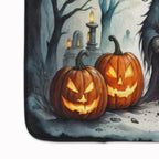 Krampus The Christmas Demon Spooky Halloween Memory Foam Kitchen Mat