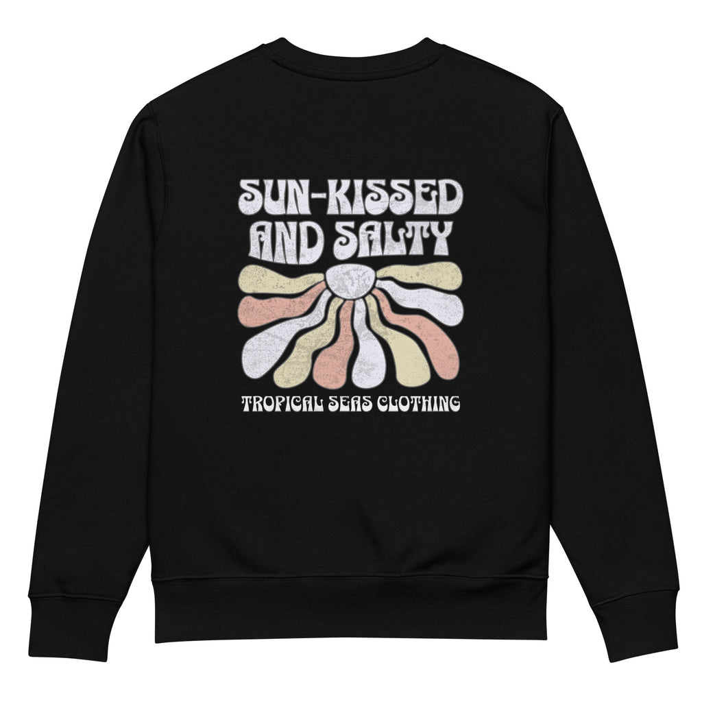 Unisex Sun-Kissed and Salty Eco Sweatshirt – 100% Organic Cotton | Streetwear