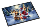 Chow Chow and Santa Claus Doormat