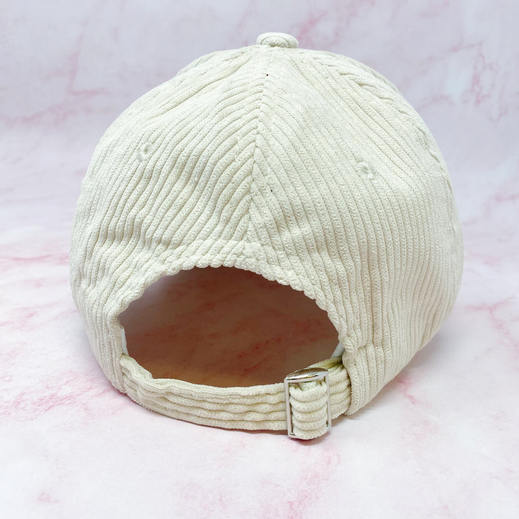 Wifey Corduroy Ball Cap | Embroidered Cap