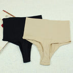 Seamless High-Waisted Butt-Lifting Thong Pants