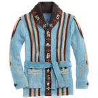 Thick Mid-Length Sweater Coat for Autumn and Winter