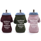 Dog Hoodie for Small Dogs - Two-Piece Style Outfit | Streetwear