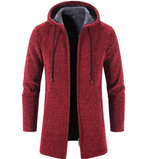 Men's All-Season Fleece-Lined Trend Cardigan – Versatile and Stylish