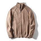 Men's Autumn Turtleneck Twist Sweater