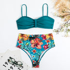 2023 Women's High-Waisted Multi-Color Bikini Set