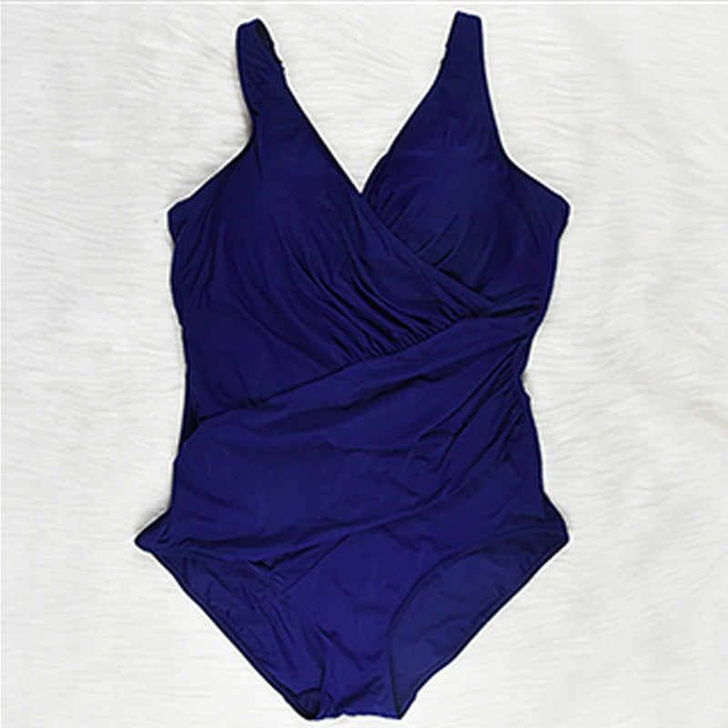 2019 Plus Size High-Waisted Bikini Swimsuit for Women