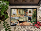 Basset Hound Christmas Cookies Doormat