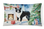 Karelian Bear Dog Cozy Christmas Throw Pillow