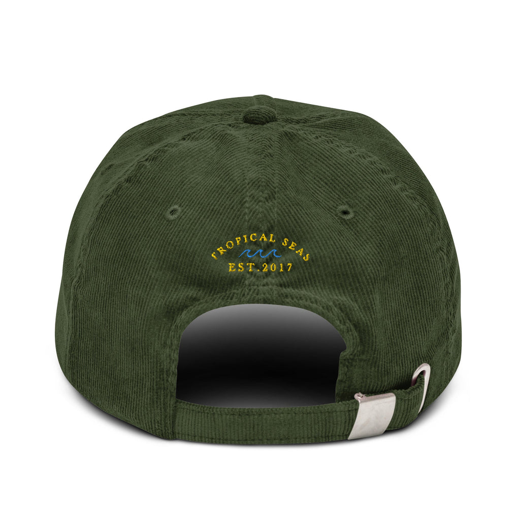 Local Sunrise Tropical Corduroy Hat | Embroidered Cap