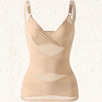 V-neck Jumpsuit Shaping Corset