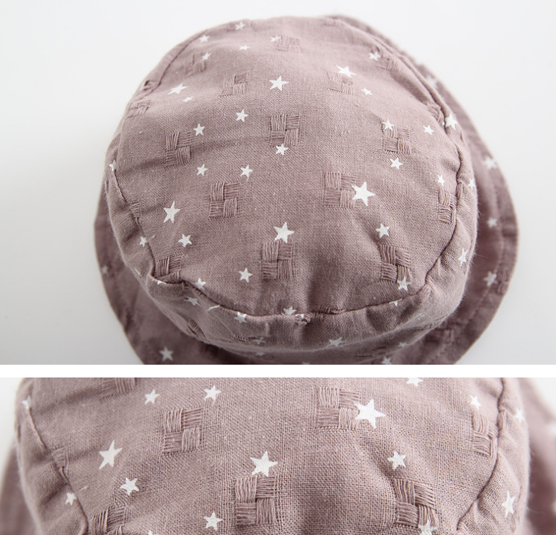 Korean Style Baby Girl Cotton Bodysuit with Hat