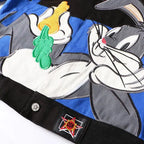 Autumn Winter Baseball Jacket with Embroidery Design