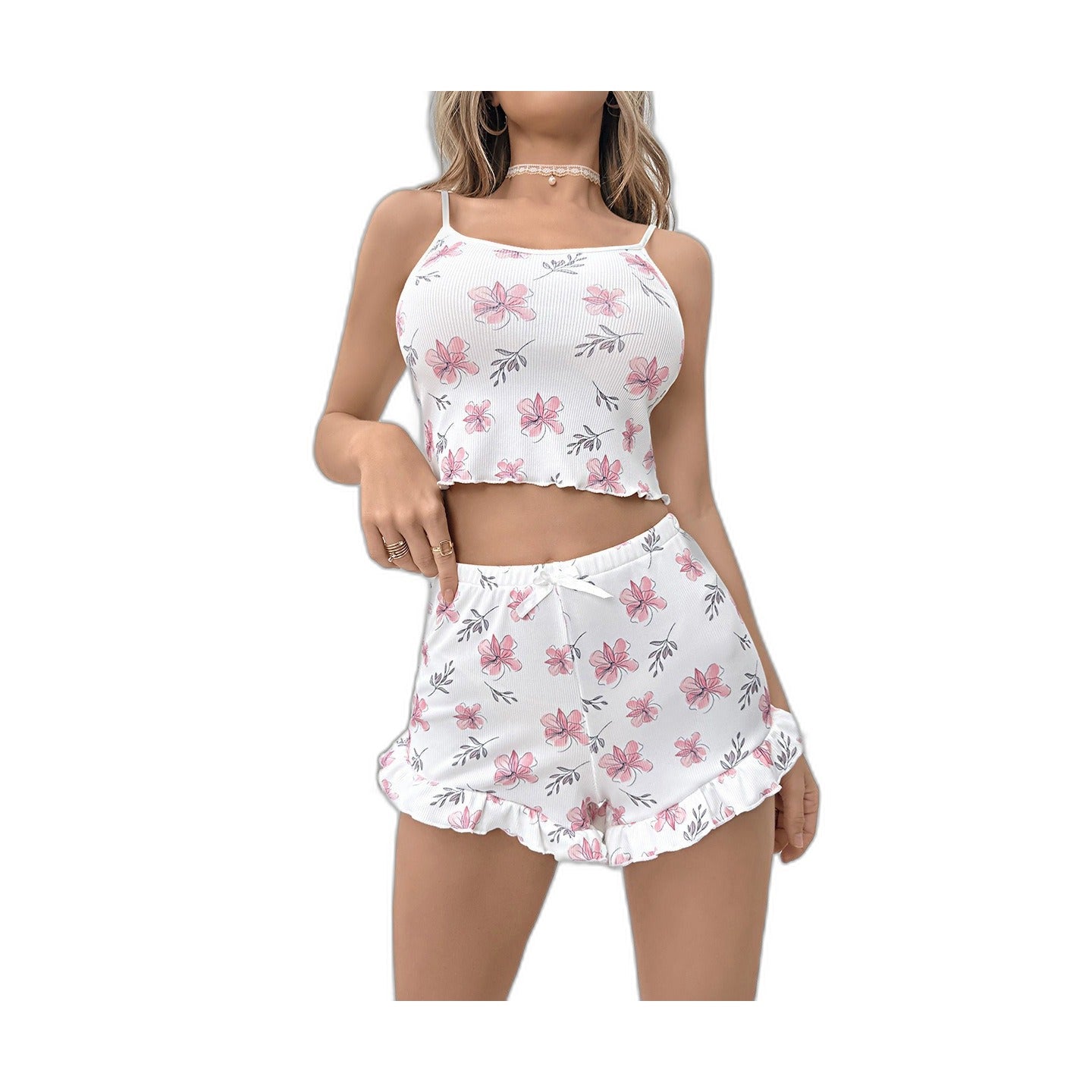[Unpriced] Sling Thread Shorts Suit for Women